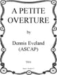 Petite Overture Concert Band sheet music cover